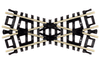 150-2566  -  Crossing 30-Degree NS Blk - N Scale