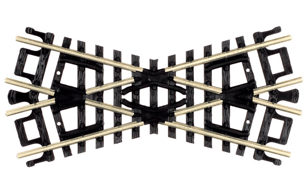 150-2566  -  Crossing 30-Degree NS Blk - N Scale