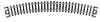 150-2520  -  Snap Trk Crvd 11"R Blk 6/ - N Scale