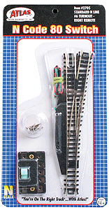 150-2705  -  Std Switch Remote #6 R/H - N Scale