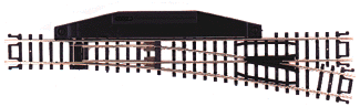 150-2707  -  Std Switch Manual #6 R/H - N Scale