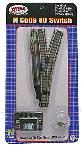 150-2708  -  Code 80 Std Wye Remote - N Scale