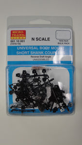 489-110001  -  Coupler Kit Blk Pack  20/ - N Scale