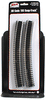 150-837  -  Snp Trk NS 24" Radius 6/ - HO Scale