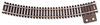 150-845  -  Snp Trk 18" Rad Terminal - HO Scale