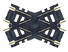 150-174  -  Custom Crossing NS 45-Deg - HO Scale