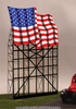 502-4072  -  Anmtd Blbrd US Flag Small