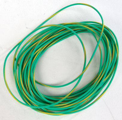 678-810147  -  10' 30 AWG Wire Grn/Ylw