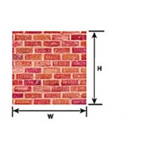 570-91617  -  Sht Rgh Brck Red 24x7" - G Scale