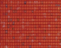 570-91638  -  Sht Spn Tile Red .087" 2/ - HO Scale