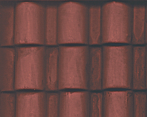 570-91639  -  Sht Spn Tile Red .5x7x24"