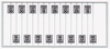 293-8259  -  Spd Limit Sign Low   16/ - HO Scale
