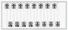 293-8261  -  No Parking Sign      16/ - HO Scale