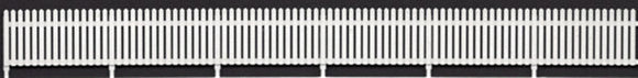 293-8278  -  4' Picket Fence 5/ - HO Scale