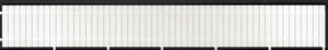 293-8284  -  6' Board Fence 5/ - HO Scale
