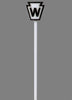 293-8296  -  PRR Keystone Whistle 18/ - HO Scale