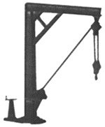 293-8007  -  Jib Crane Kit - HO Scale