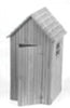 293-8166  -  Out House Kit 3/ - HO Scale