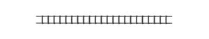 293-8316  -  Wood ladders 3.75"long 4/ - HO Scale