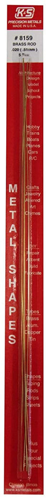 370-8159  -  .020" Solid Brass Rod 5/