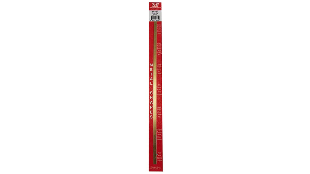 370-8235  -  Brass Strip .025 x 1/4