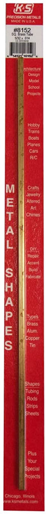 370-8152  -  Sq Brass Tube 5/32" OD