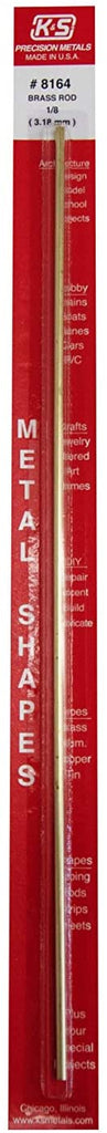 370-8164  -  Brass Rod 1/8" Dia