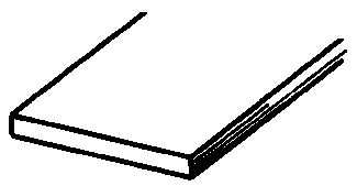370-250  -  Sheet Brass 4x10x.005"