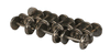 85-40049  -  38" Semi scl ins whls 12/ - HO Scale