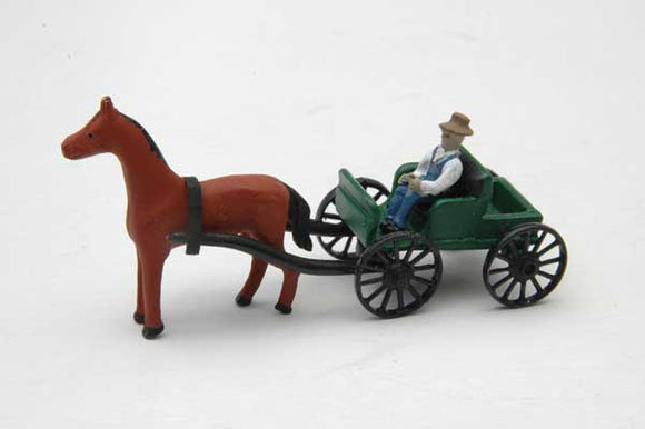 361-337  -  Buggy/Horse & Driver - HO Scale
