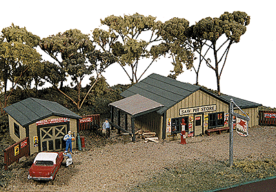 361-320  -  Saw Pit Store Kit - N Scale