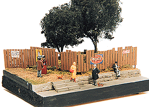 361-305  -  Custom fencing assorted - HO Scale