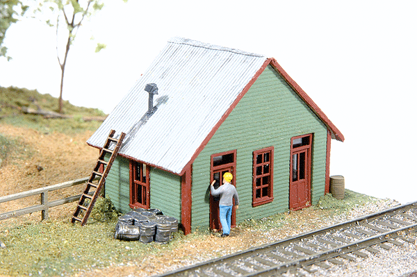 361-450  -  East Jct Yard Office Kit - N Scale