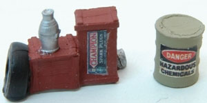 361-438  -  Gas Station Junk #1 2/ - HO Scale