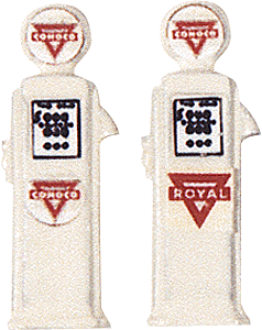 361-573  -  Cstm Gas Pumps CONX 2/ - HO Scale
