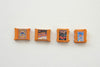 361-528  -  Crates Fireworks orange 4 - HO Scale