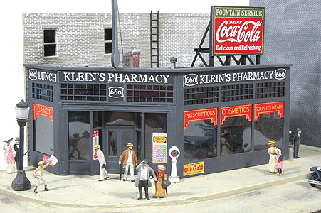 361-531  -  Klein's Pharmacy Kit - HO Scale