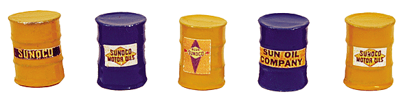 361-558  -  Oil Barrel SUNX 5/ - HO Scale