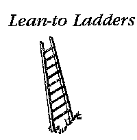 361-555  -  Lean-to ladders 10' uf 4/ - HO Scale