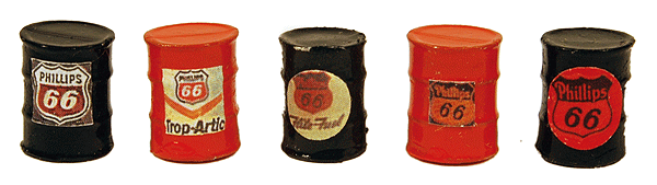 361-567  -  Oil Barrel Phillips 66 5/ - HO Scale