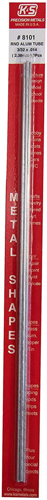 370-8101  -  3/32" Aluminum Tube 3/
