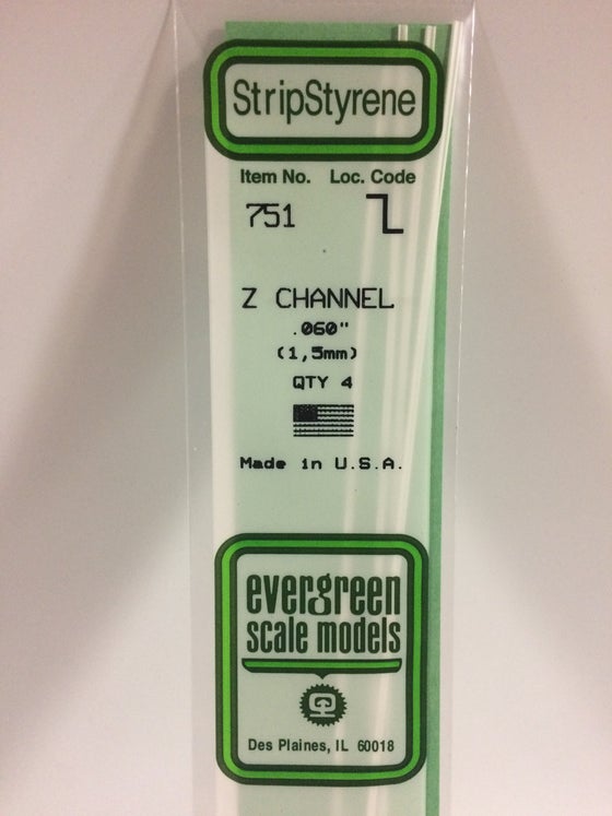 269-5751  -  Z Channel .06 x 14