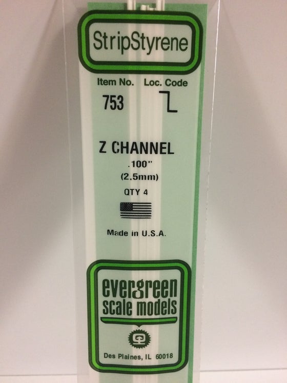 269-5753  -  Z Channel .10 x 14