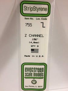 269-755  -  Z Channel .156 x 14" 3/