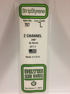 269-757  -  Z Channel .25 x 14" 2/