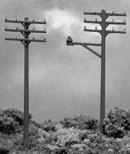 150-2801  -  Telephone pole        12/ - N Scale