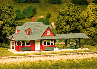 150-706  -  Passenger Station Kit - HO Scale
