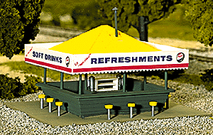 150-715  -  Refreshment Stand Kit - HO Scale