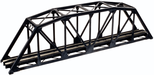 150-2570  -  Code 80 Truss Bridge Blk - N Scale