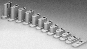 150-2541  -  Pier Set 25-Piece - N Scale